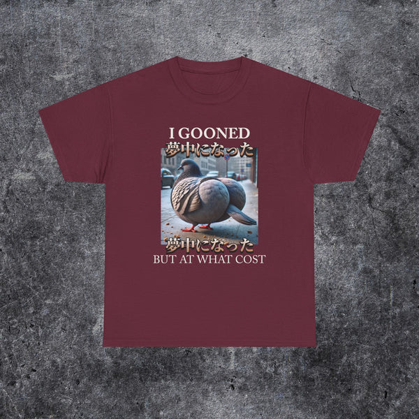 gooning pigeon tee