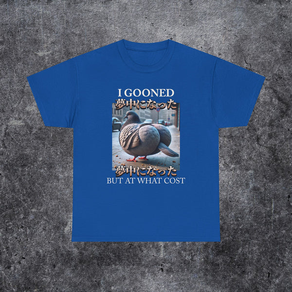 gooning pigeon tee