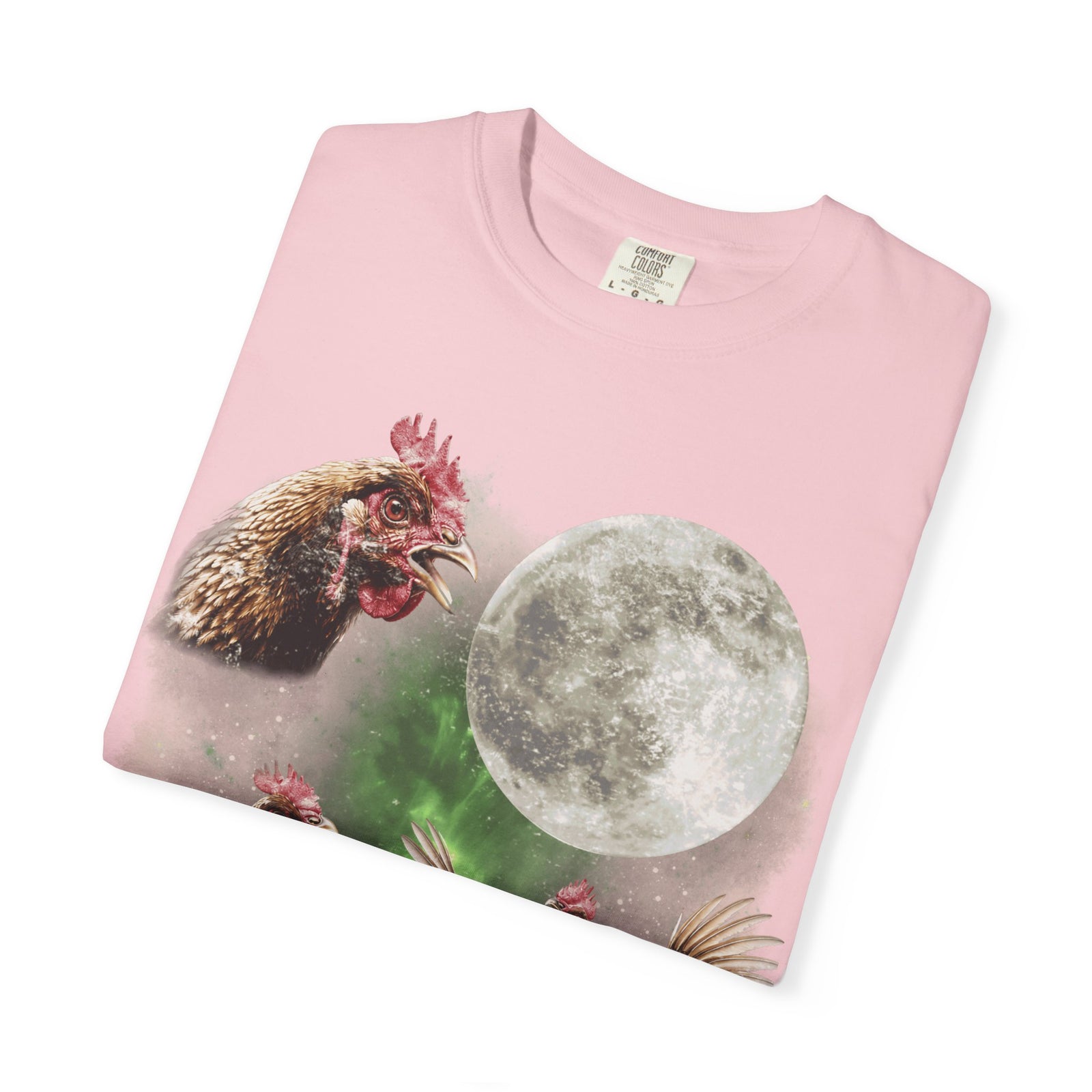 Howling Chickens Moon meme T-Shirt