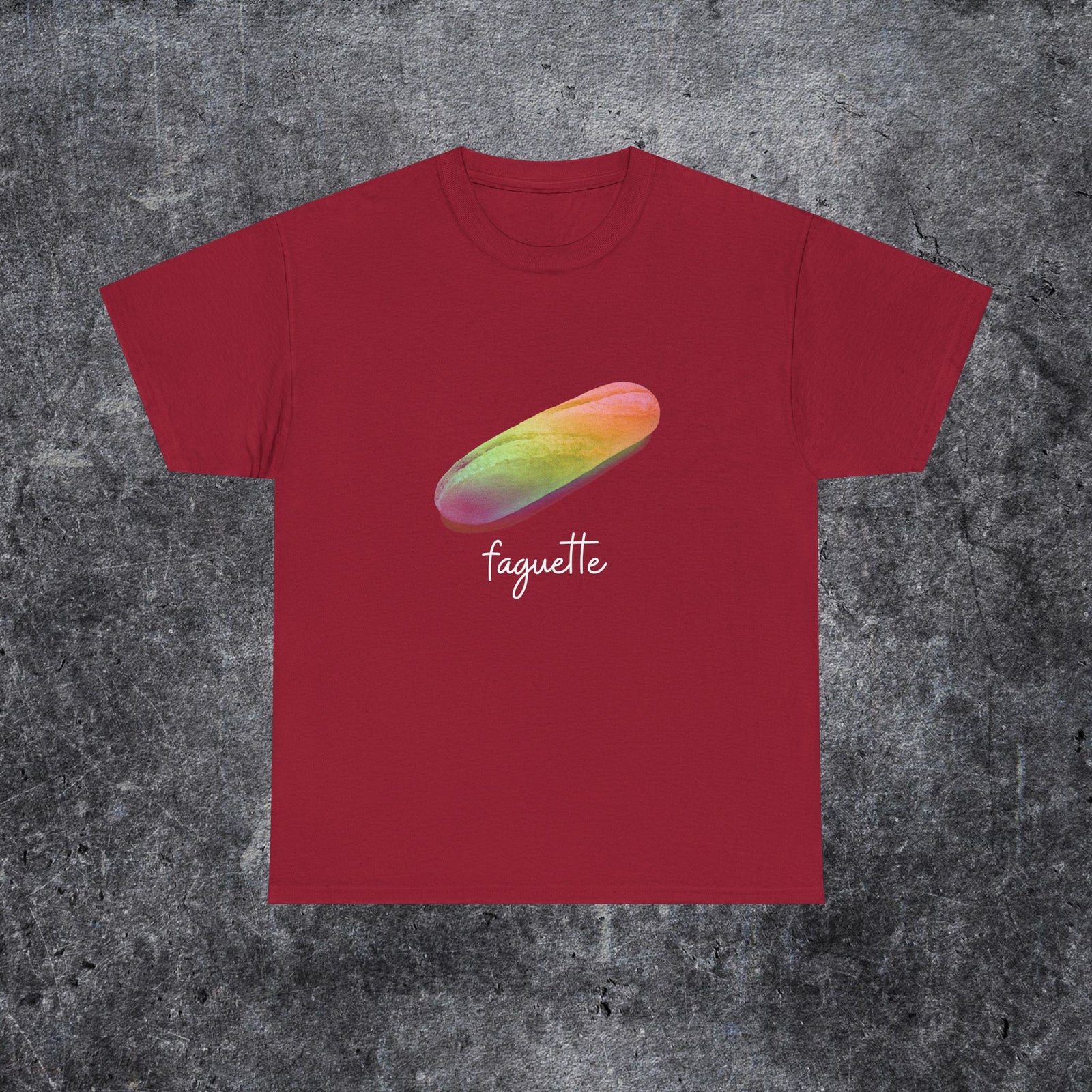 Funny Pride French Gay Joke Unisex Tee | LGBT Baguette joke T-Shirt