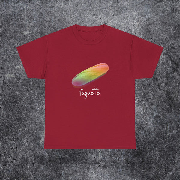 Funny Pride French Gay Joke Unisex Tee | LGBT Baguette T-Shirt