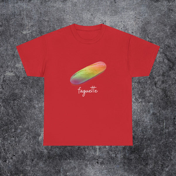 Funny Pride French Gay Joke Unisex Tee | LGBT Baguette T-Shirt