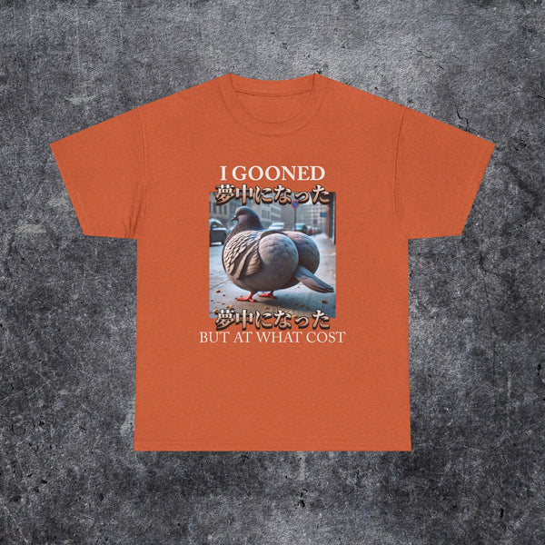 gooning pigeon tee