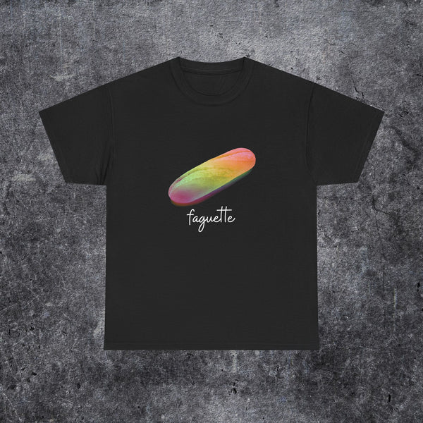 Funny Pride French Gay Joke Unisex Tee | LGBT Baguette T-Shirt