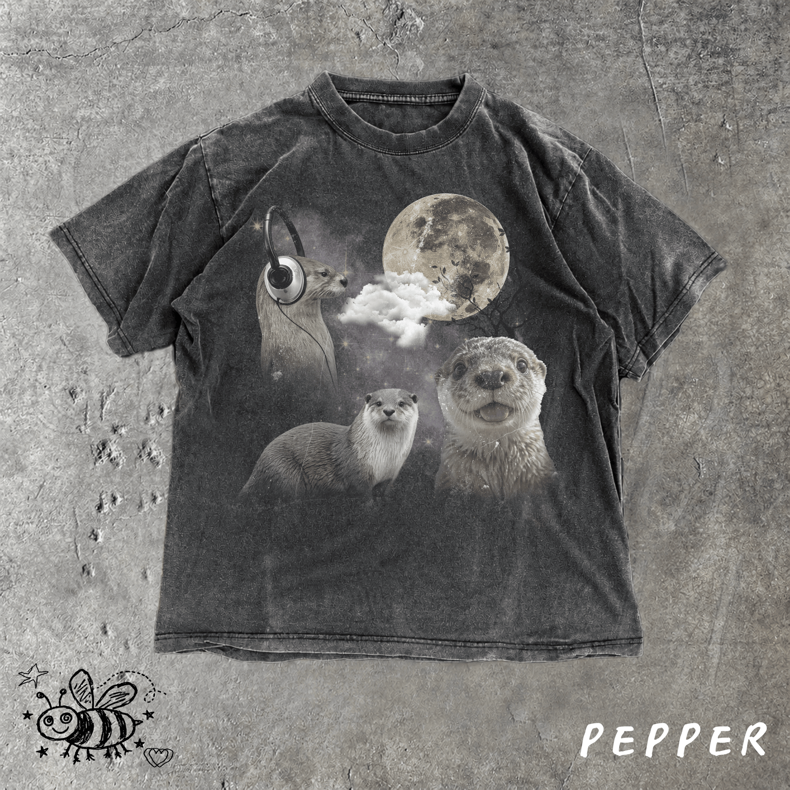 Retro Otter Graphic Tee