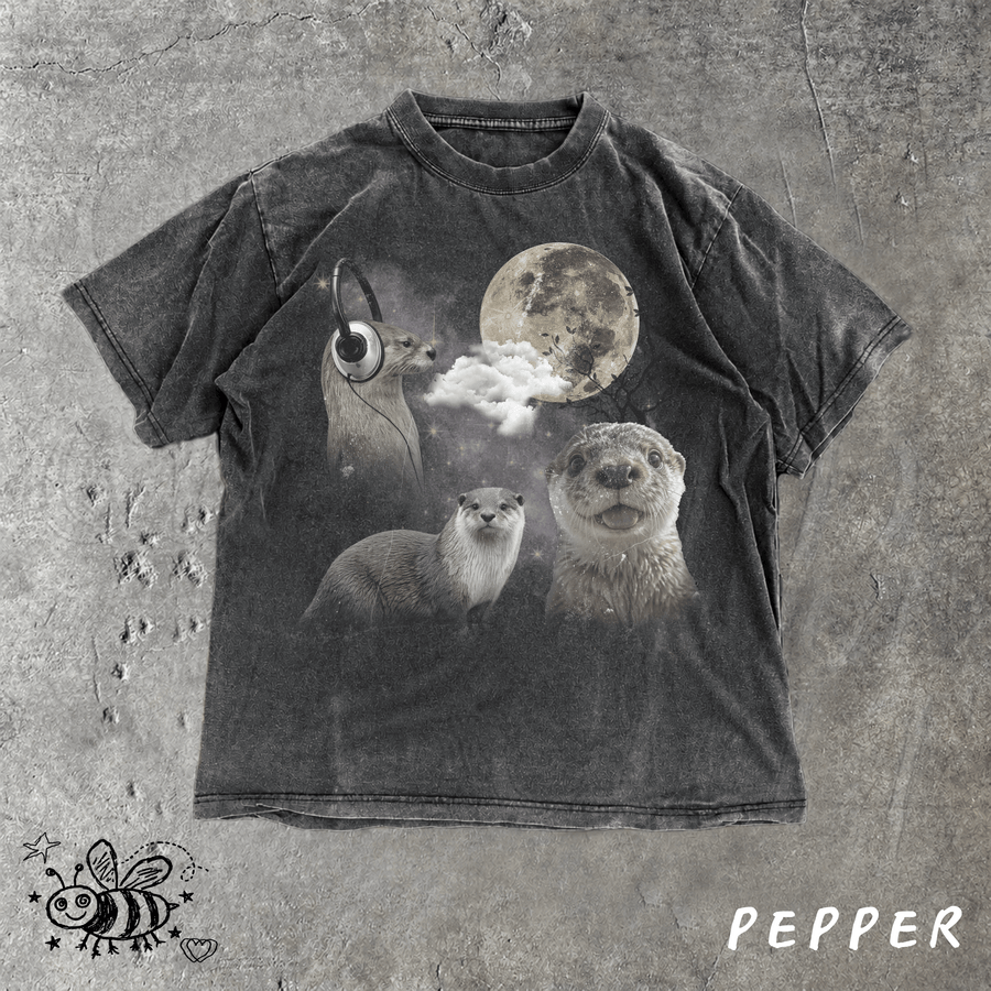Retro Otter Graphic Tee