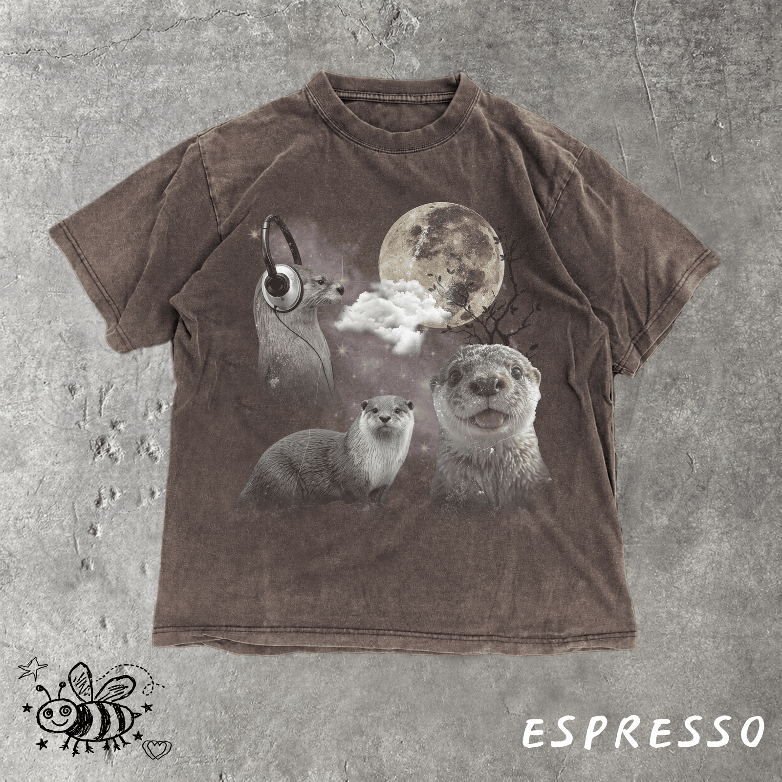 Retro Otter Graphic Tee