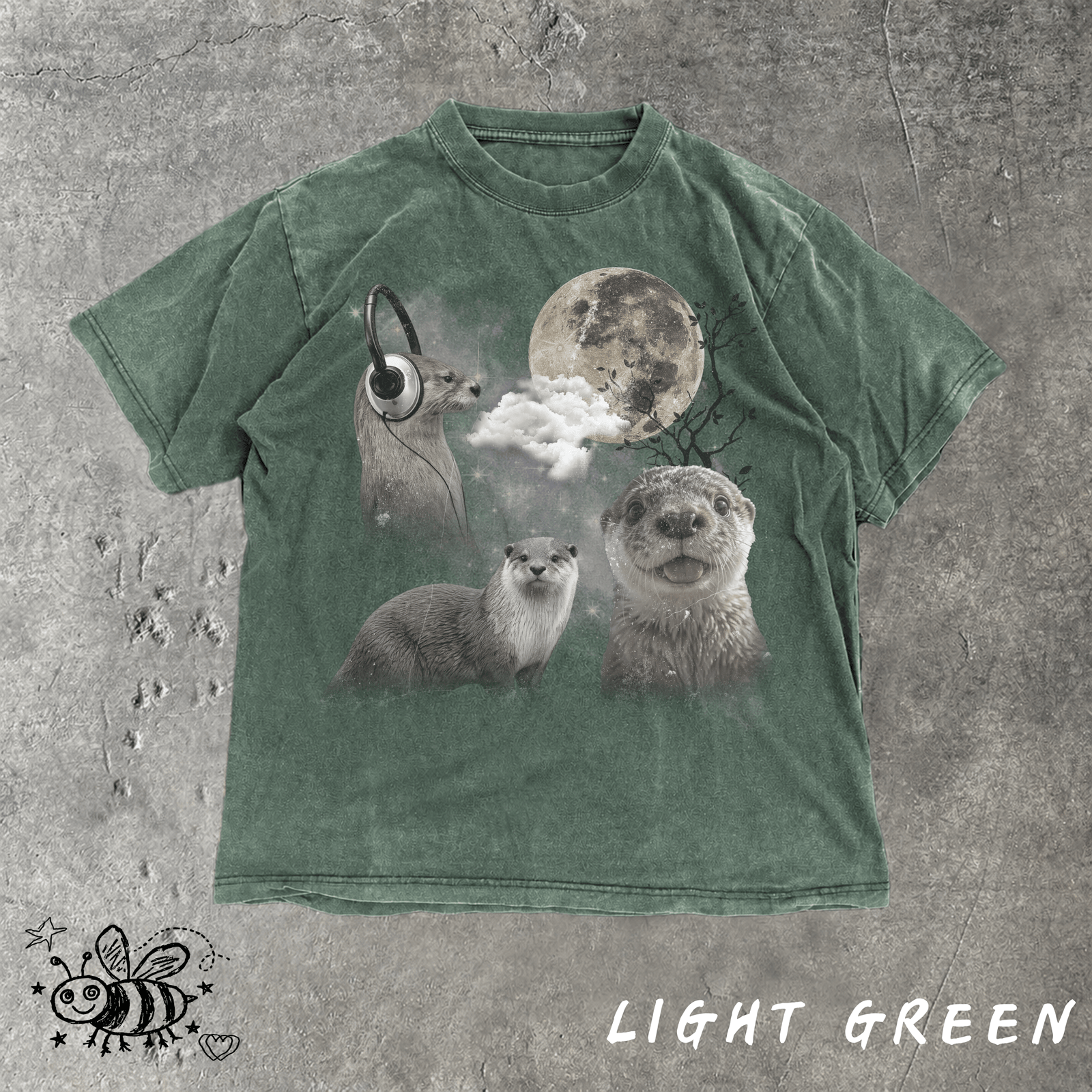 Retro Otter Graphic Tee
