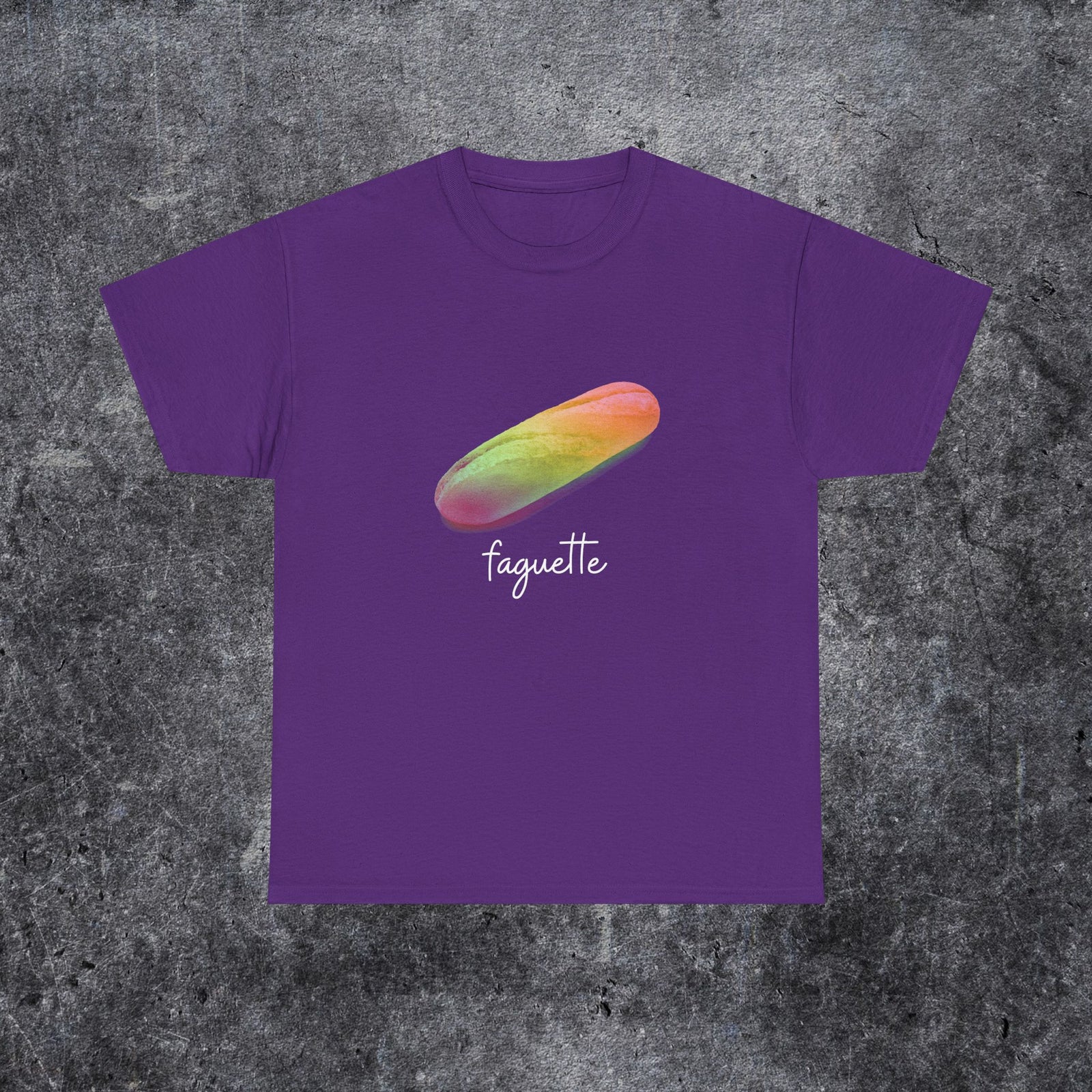 Funny Pride French Gay Joke Unisex Tee | LGBT Baguette joke T-Shirt