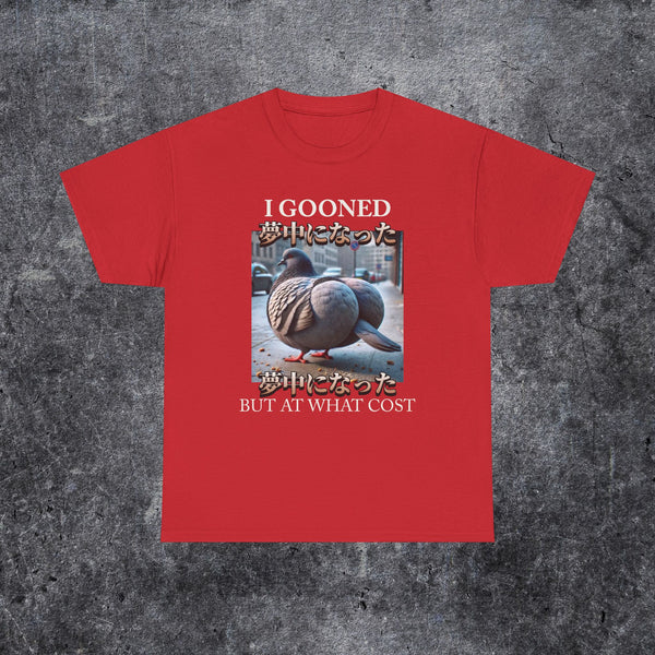 gooning pigeon tee